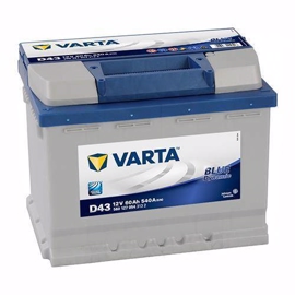 Varta  D43 Bilbatteri 12V 60Ah 560127054